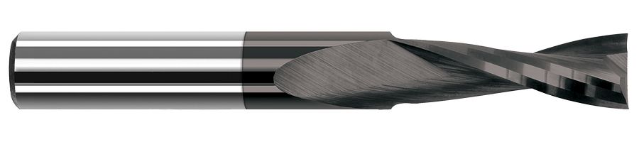 Picture of Harvey Tool 49912-C4 3/16 Dia x 1 LOC PLAS, 2 FL, Diamond End Mill Standard Flute Standard Helix Carbide Diamond Single End Ball NoseBall